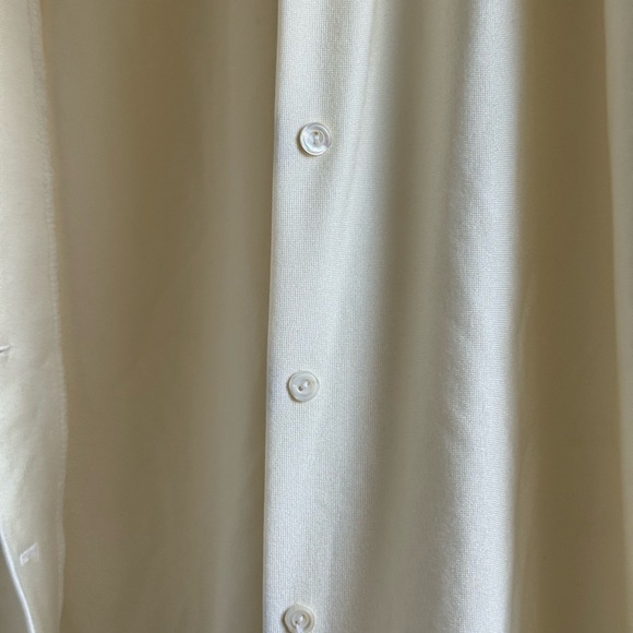 Vintage Koret of California Cream Satin Blouse - Picture 2 of 9